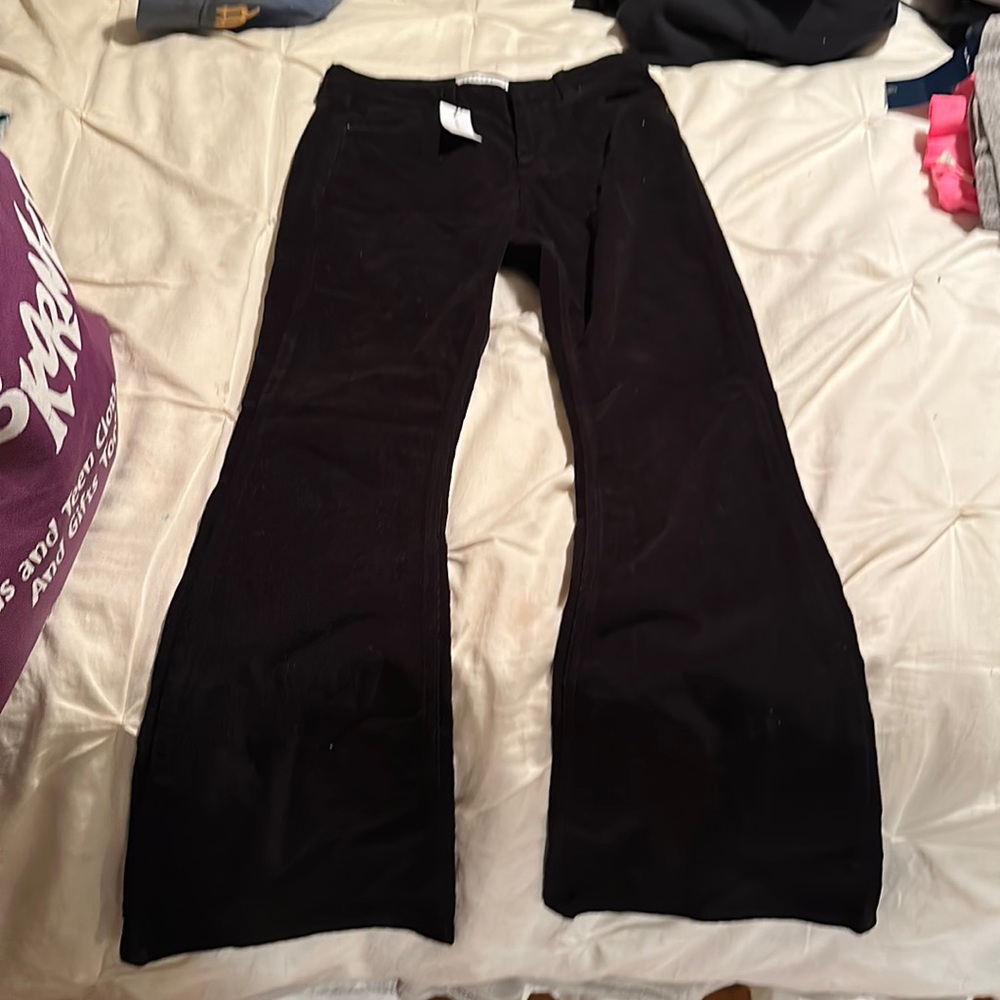Top Shop Jamie Flare black Cords
